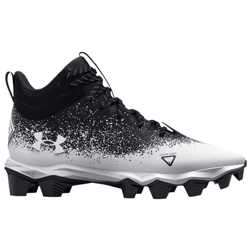 

Under Armour Mens Under Armour Spotlight Franchise RM 2.0 - Mens Football Shoes Black/White/Black Size 11.5