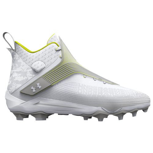 

Under Armour Mens Under Armour Highlight Hammer MC - Mens Football Shoes White/Metallic Silver/White Size 10.0