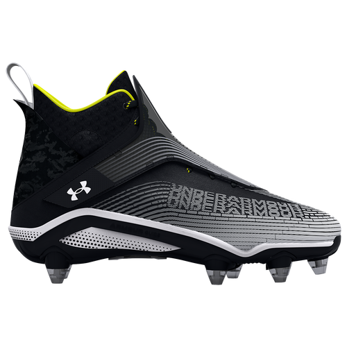 

Under Armour Mens Under Armour Highlight Hammer - Mens Football Shoes Black/Black/White Size 11.0