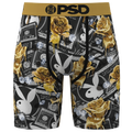 PSD 100 Roses Underwear - Psd Gold/Black