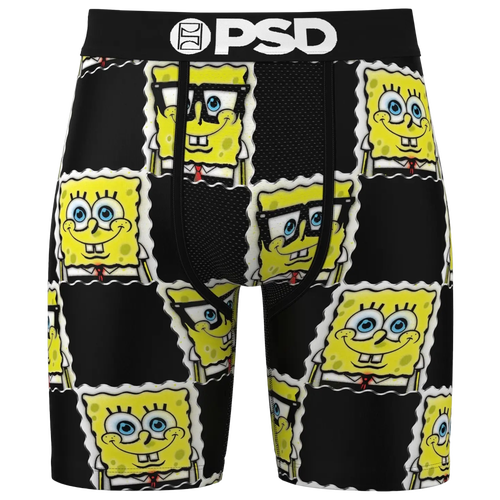 MENS - PSD SBSP Check  Underwear - Black/Yellow