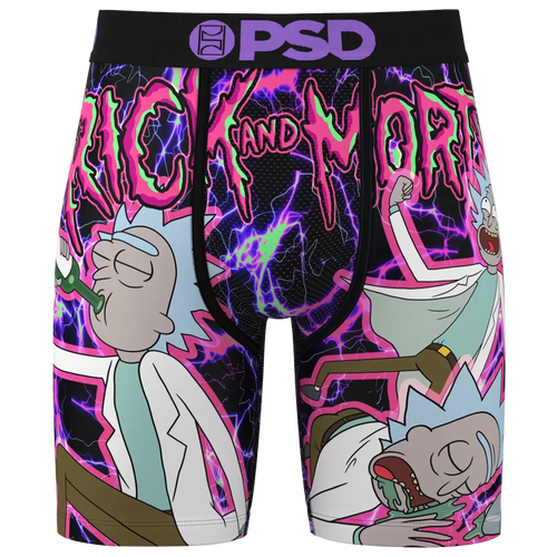 MENS - PSD Rick & Morty Galactic Underwear - Purple/Black