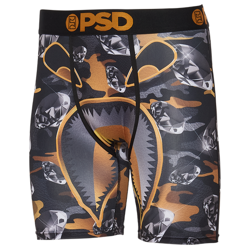 MENS - PSD Graphic Briefs - Black/Gold
