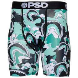 Men's - PSD WF Aqua Shark Underwear - White/Teal/Black