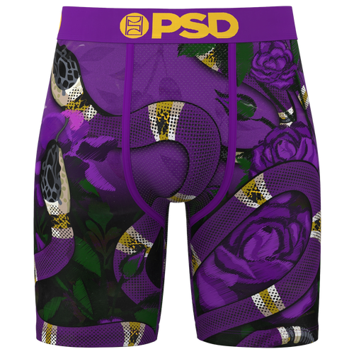 MENS - PSD King Mamba Underwear - Purple/Green Gold