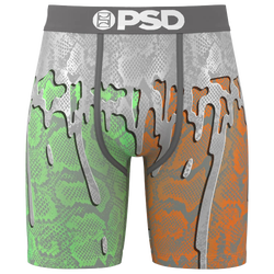 Men's - PSD JA Mismatched MM Brief - Green/Orange/Grey