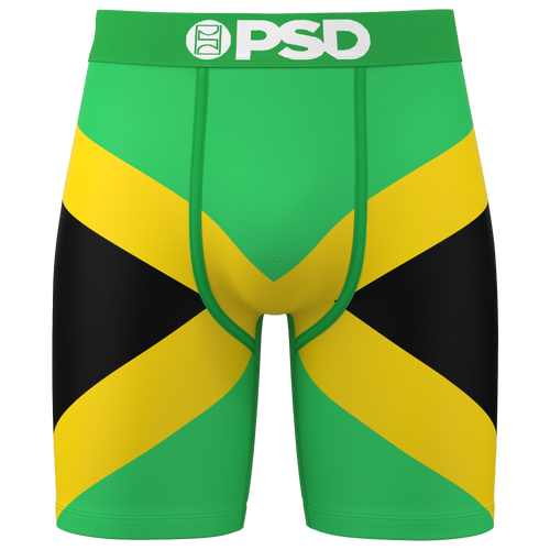 MENS - PSD Jamaican Flag Underwear - Green/Black Yellow
