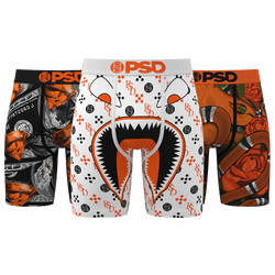 Men's - PSD WF 3PK Shattered Backboard Underwear - Orange/Black