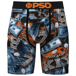 Men's - PSD Graphic Briefs - Black/Red/Blue