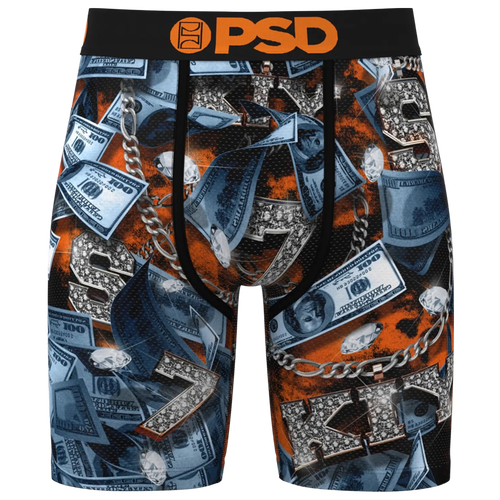 Psd Mens  Graphic Briefs In Multi