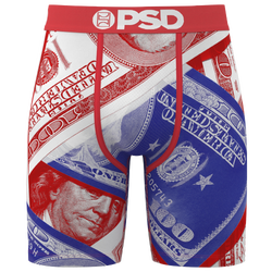 Men's - PSD Boricua Benjis Underwear - White/Blue/Red