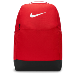 Nike Brasilia Medium Backpack - Black/University Red/White