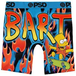 Boys' Grade School - PSD El Barto Heat Underwear - Yellow/Blue