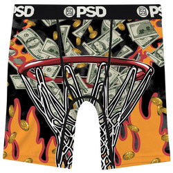 Boys' Grade School - PSD Cash Dunk Underwear - Orange/Black