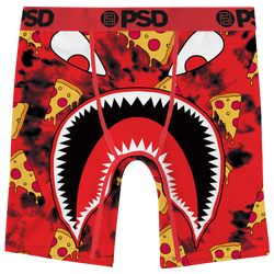 Boys' Grade School - PSD WF Pizza Drip Underwear - Red/Orange
