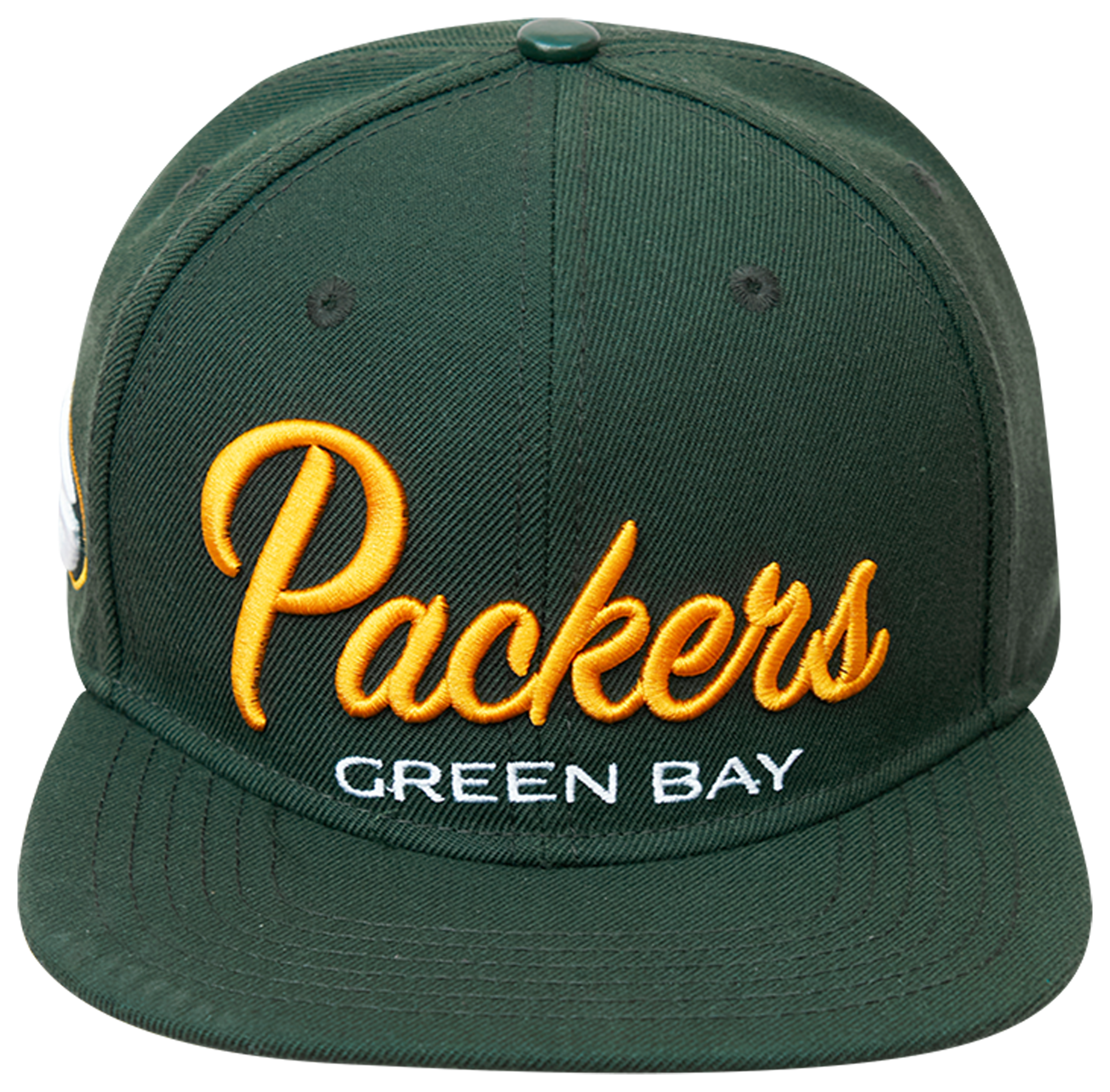 Pro Standard Packers Script Wordmark Snapback Hat - Men's