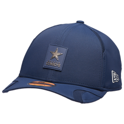 Adult - New Era Cowboys 2025 NFL Sideline 9FORTY Cap - Navy/White
