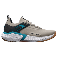 Men's shoes Under Armour Project Rock 5 White/ Coastal Teal/ After Burn
