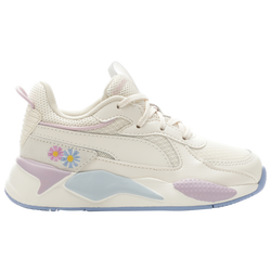 Girls' Preschool - PUMA RS-X Embroidered  - Eggnog/Winsome Orchid/Brunnera Blue