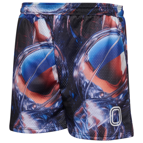 Overtime Mens  Chrometeam Alloy Shorts In Blue