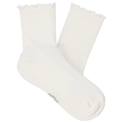 Women's - UGG Karsyn Lettuce Edge Sock - White