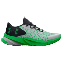 Boys' Grade School - Under Armour Scramjet 5 - Mod Gray/Black/Green Screen