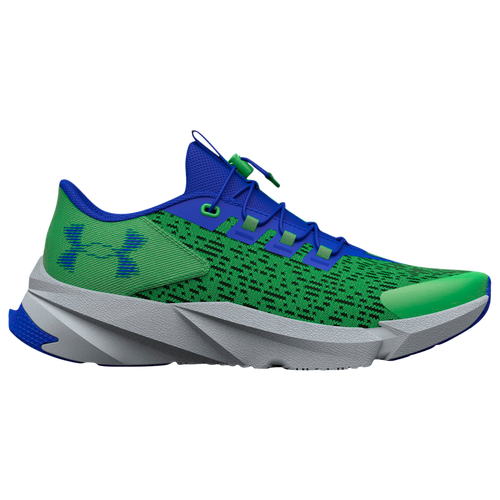 Shop Under Armour Boys  Scramjet 5 In Green/blue