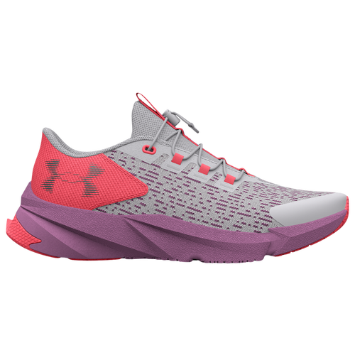 

Girls Under Armour Under Armour Scramjet 5 - Girls' Grade School Running Shoe Halo Gray/Blitz Red/Metallic Silver Size 04.5