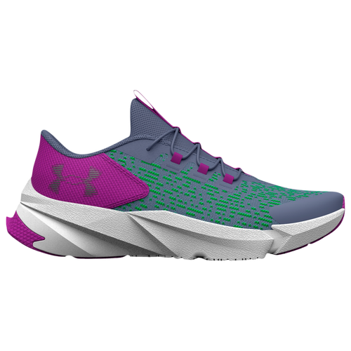 

Girls Preschool Under Armour Under Armour Scramjet 5 AL - Girls' Preschool Shoe Aurora Purple/Strobe/Metallic Silver Size 11.0