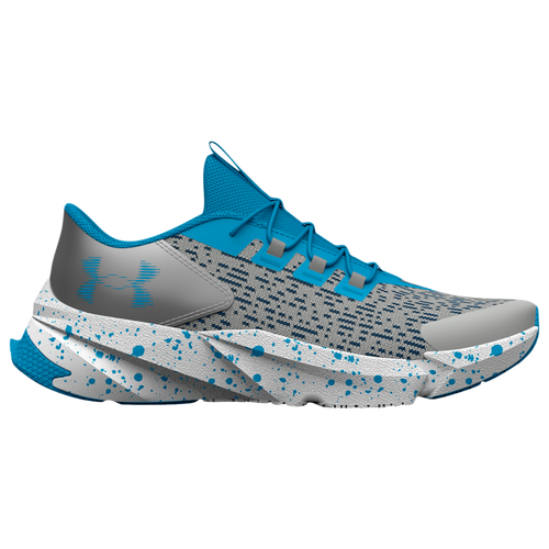 

Boys Preschool Under Armour Under Armour Scramjet 5 - Boys' Preschool Shoe Grey/Blue Size 11.0