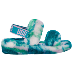 Women's - UGG Oh Yeah Slide - Blue/Multi