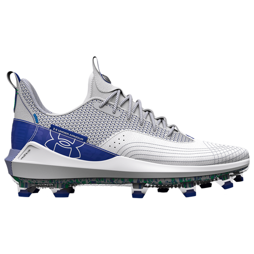 

Under Armour Mens Under Armour Harper 7 Low Elite Turf - Mens Baseball Shoes White/Royal/Royal Size 10.5