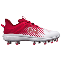 Men's - Under Armour Yard Low MT TPU- - Red/White/White