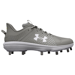 Men's - Under Armour Yard Low MT - White/Baseball Grey/Baseball Grey