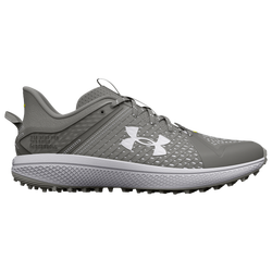 Men's - Under Armour Yard Turf - Baseball Grey/Baseball Grey/White