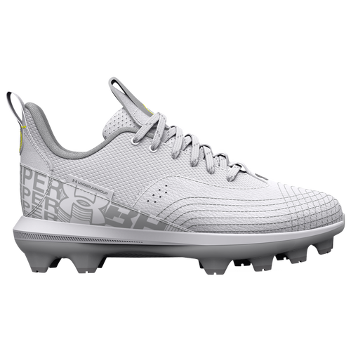 

Under Armour Boys Under Armour Harper 7 Low TPU - Boys' Grade School Baseball Shoes White/White/Mod Gray Size 3.0