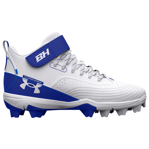 

Under Armour Boys Under Armour Harper 7 Mid RM - Boys' Grade School Baseball Shoes Royal/White/Royal Size 12.0