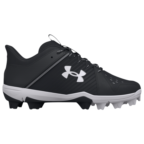 

Under Armour Boys Under Armour Leadoff Low RM - Boys' Grade School Baseball Shoes Black/Black/White Size 5.0