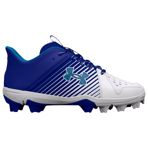 

Under Armour Boys Under Armour Leadoff Low RM - Boys' Grade School Baseball Shoes Royal/White/White Size 11.0