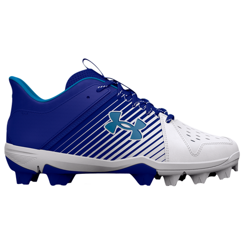 

Boys Under Armour Under Armour Leadoff Low RM - Boys' Grade School Baseball Shoe Royal/White/White Size 05.5