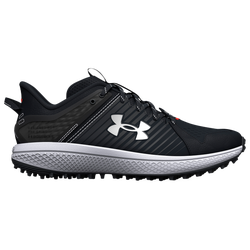 Boys' Grade School - Under Armour Yard Turf - Black/Black/White