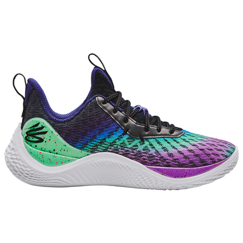

Under Armour Mens Under Armour Curry 10 - Mens Basketball Shoes Purple Shade/White/Vintage Green Size 10.0