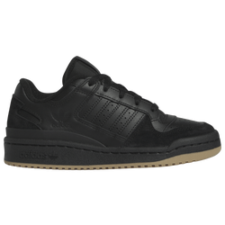 Boys' Grade School - adidas Originals Forum Low CL  - Core Black/Core Black/Gum