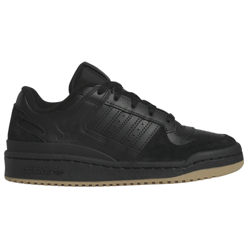 Adidas Boys Adidas Originals Forum Low CL Boys Grade School Basketball Shoes Core Black Core Black Gum Size 04.5