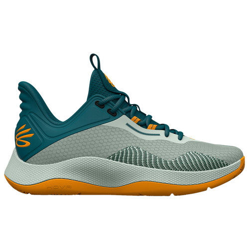 

Under Armour Mens Under Armour HOVR Splash 2 - Mens Basketball Shoes Illusion Green/Tourmaline Teal/Orange Shock Size 10.5