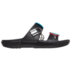 Women's - Crocs Classic Create Your Peace Sandal - Black/Black
