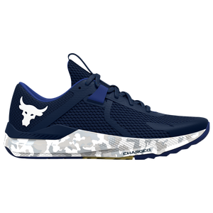 Under Armour PROJECT ROCK 5 - Training shoe - gray matter/black/blue  surf/white 