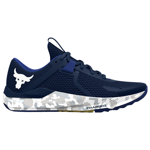 

Under Armour Mens Under Armour Project Rock BSR - Mens Shoes Blue/White Size 08.5