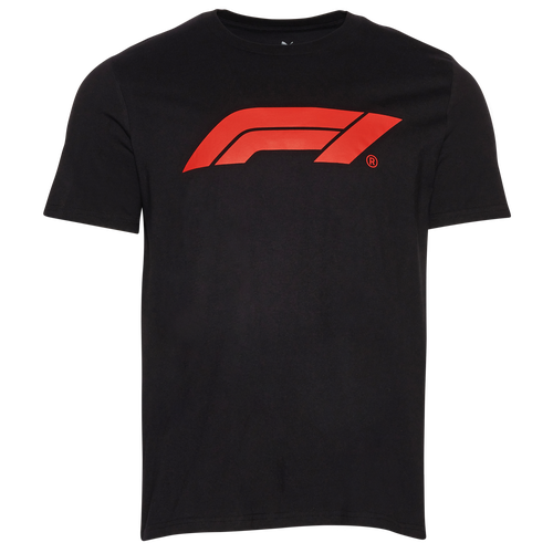 

PUMA Mens PUMA F1 Essential Logo T-Shirt - Mens Black Size M