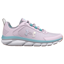 Girls' Grade School - Under Armour Assert 9 - Grey/Purple